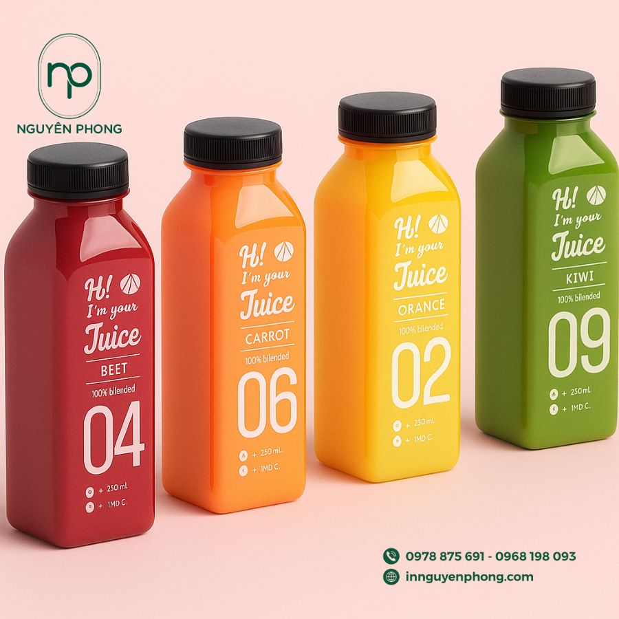 In Tem Dán Cổ Chai Lọ Giá Rẻ